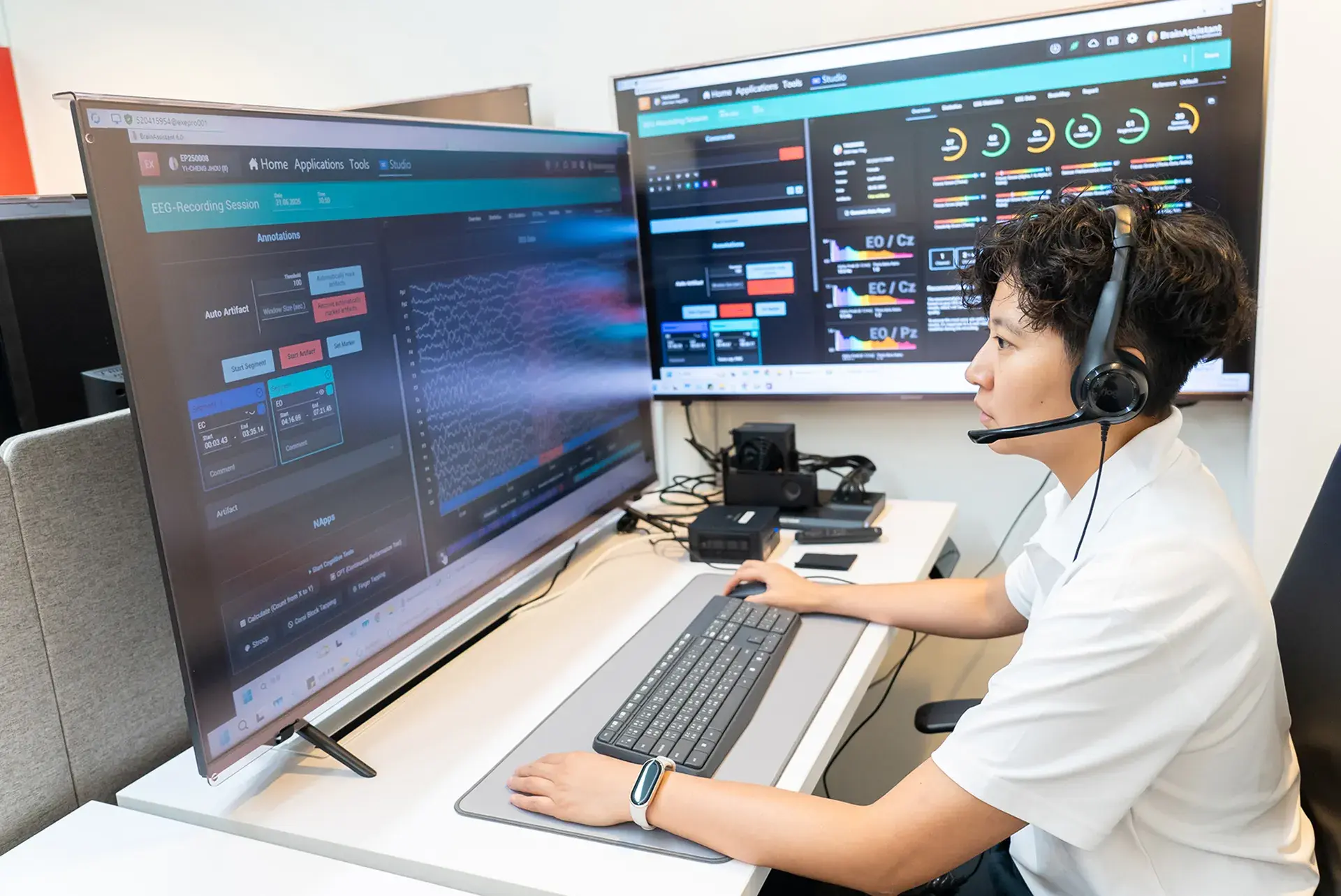 即時訊號腦波量測